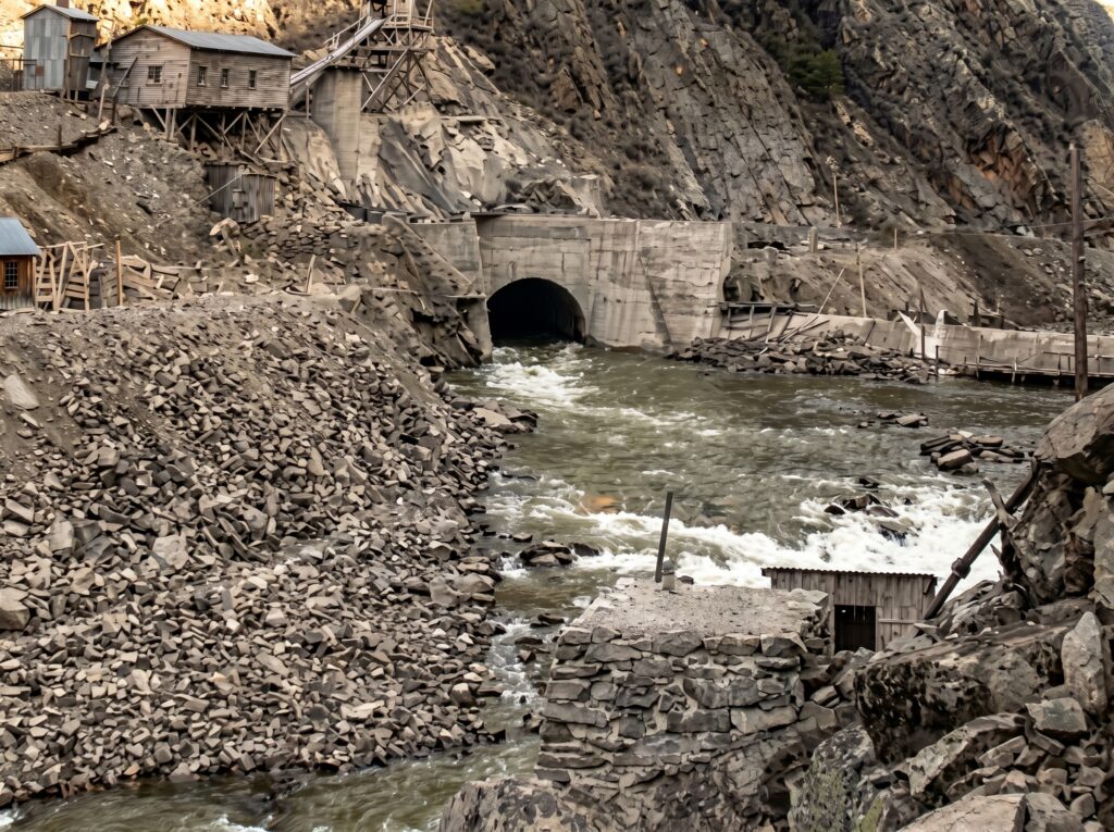 Canal de desvio del Navia